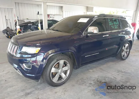 2015 Jeep Grand Cherokee Overland z USA, uszkodzony, nr VIN 1C4RJFCG8FC679863